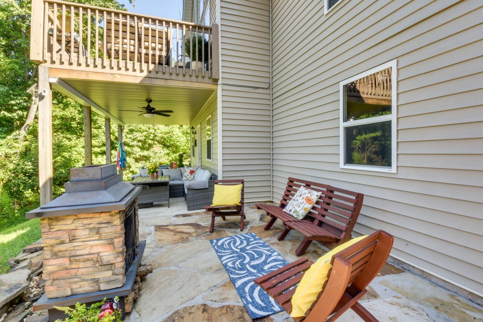 Lakemont Retreat Game Room, Hot Tub, And Mtn Views! 외부 사진